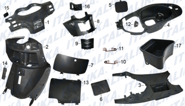 PLASTICOS (GTS175 CON LED)