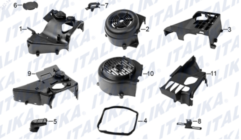 SISTEMA REFRIGERANTE (GTS175 CON LED)
