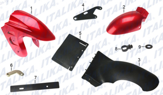 SALPICADERAS (GS150 LED ELITE)