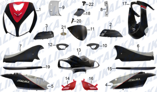 PLASTICOS DE COLOR (DS150 NEGRO)