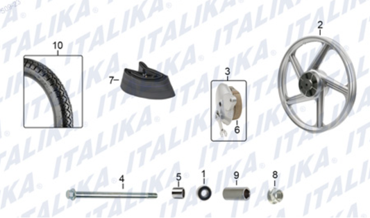 RUEDA TRASERA (FT125TS)